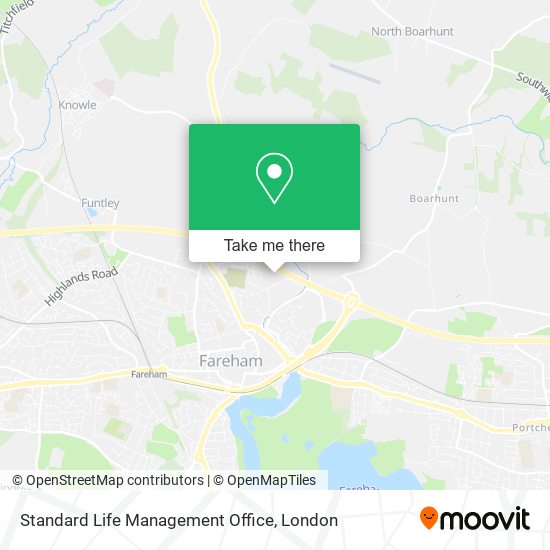 Standard Life Management Office map