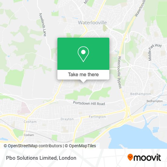 Pbo Solutions Limited map