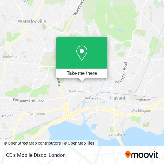 CD's Mobile Disco map