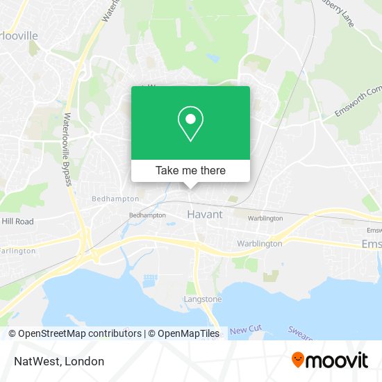 NatWest map