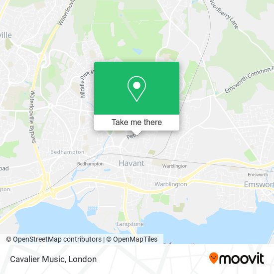 Cavalier Music map