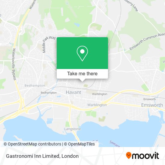 Gastronomi Inn Limited map
