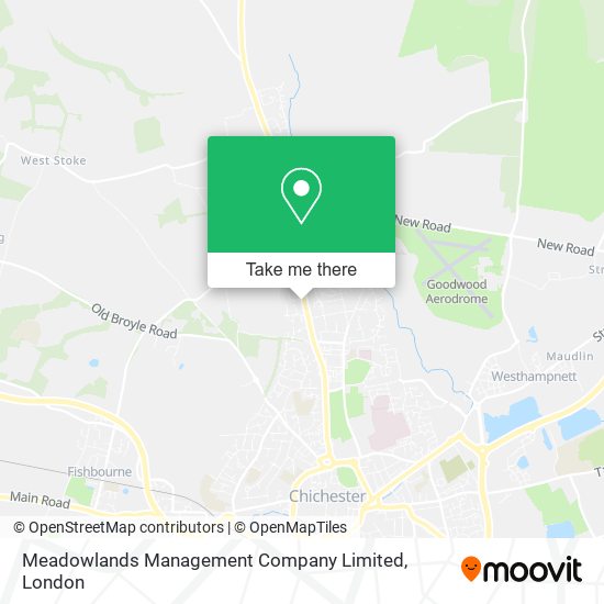 Meadowlands Management Company Limited map