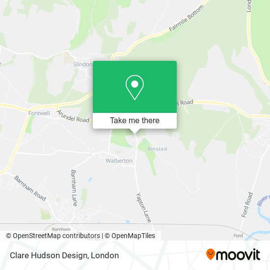 Clare Hudson Design map