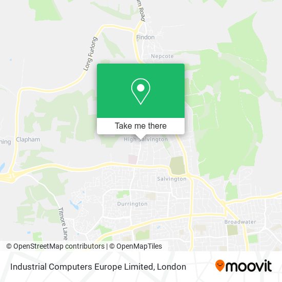 Industrial Computers Europe Limited map