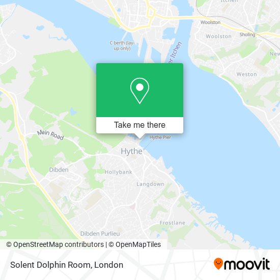 Solent Dolphin Room map