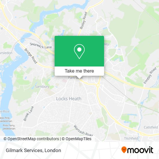 Gilmark Services map
