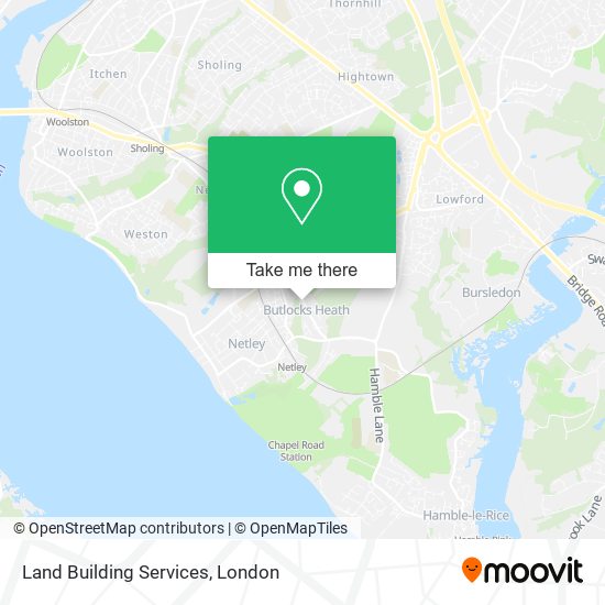 Land Building Services map
