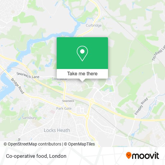 Co-operative food map