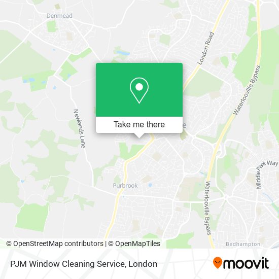 PJM Window Cleaning Service map