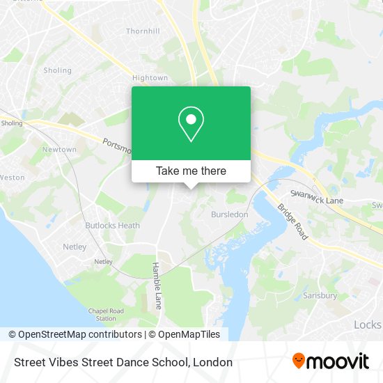 Street Vibes Street Dance School map