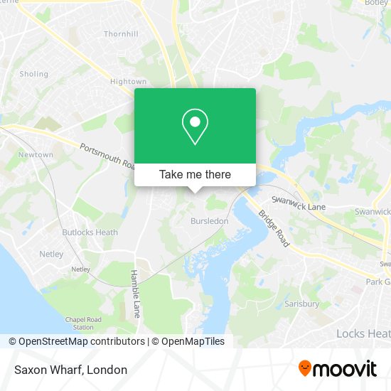 Saxon Wharf map