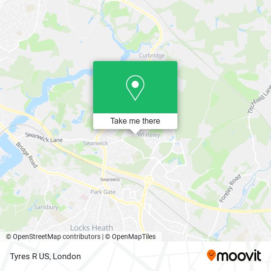 Tyres R US map