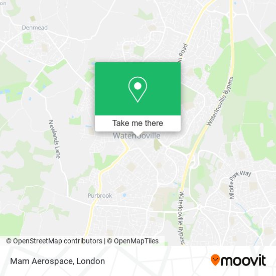 Mam Aerospace map