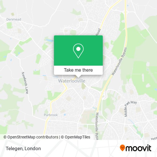 Telegen map