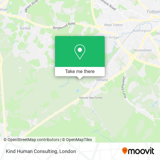 Kind Human Consulting map