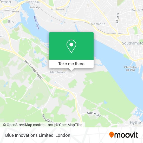 Blue Innovations Limited map