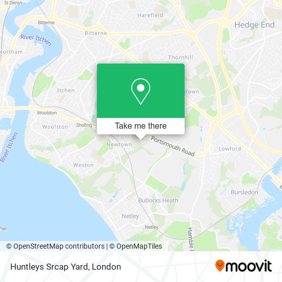 Huntleys Srcap Yard map