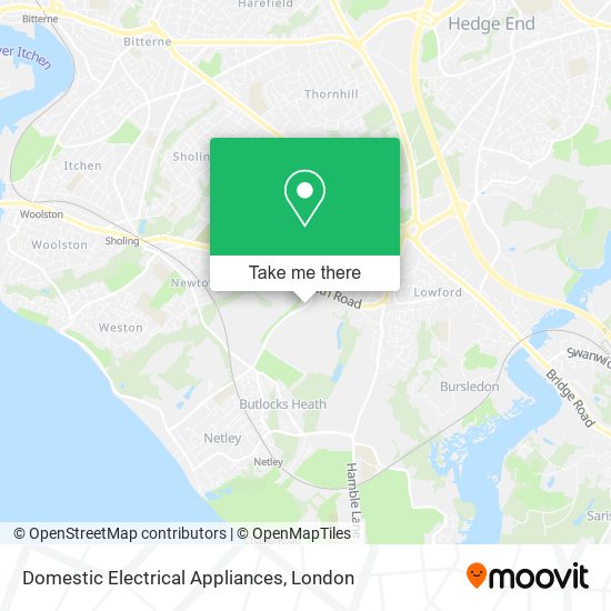 Domestic Electrical Appliances map