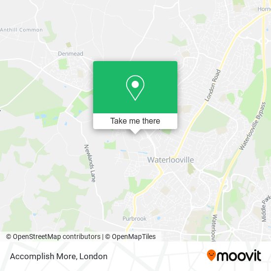 Accomplish More map