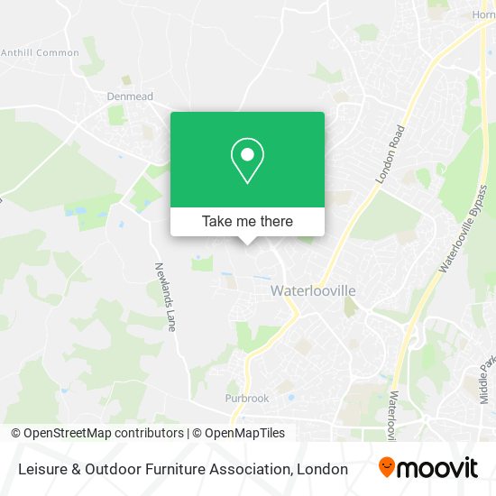 Leisure & Outdoor Furniture Association map