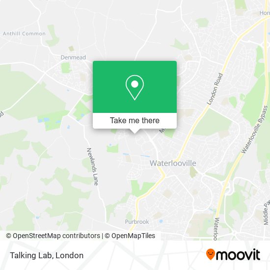 Talking Lab map