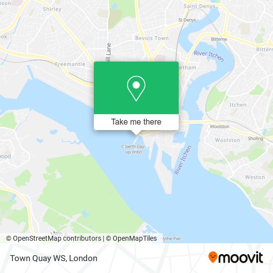 Town Quay WS map