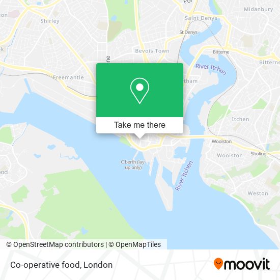 Co-operative food map