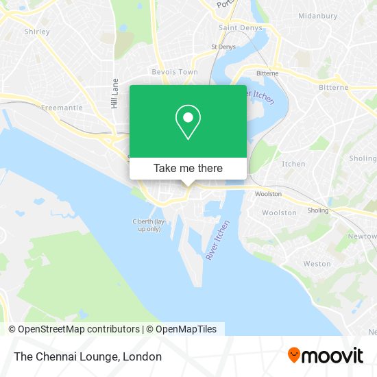 The Chennai Lounge map