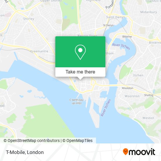 T-Mobile map