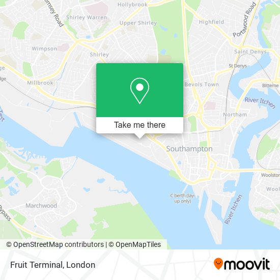 Fruit Terminal map
