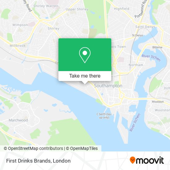 First Drinks Brands map