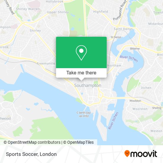 Sports Soccer map