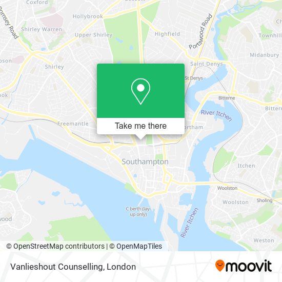 Vanlieshout Counselling map