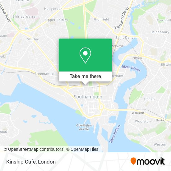 Kinship Cafe map