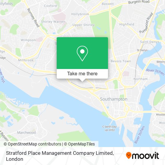 Stratford Place Management Company Limited map