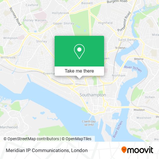 Meridian IP Communications map