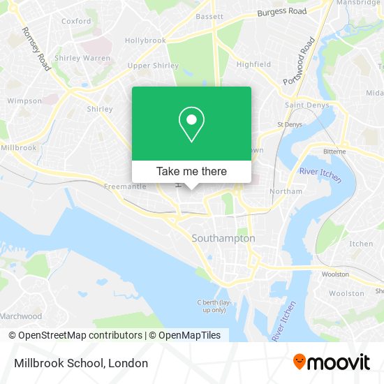Millbrook School map