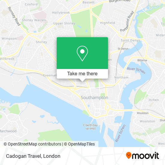 Cadogan Travel map