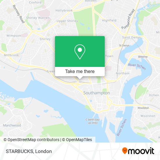 STARBUCKS map
