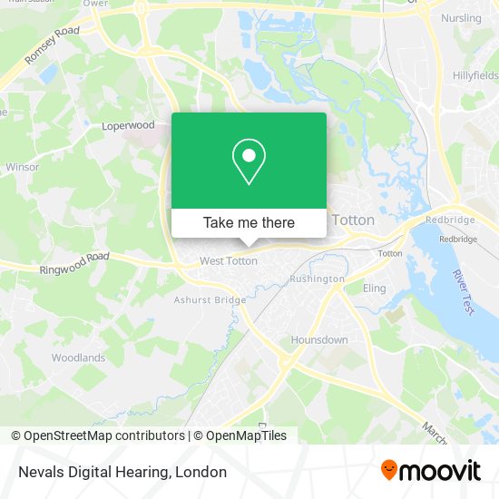 Nevals Digital Hearing map
