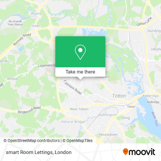 smart Room Lettings map
