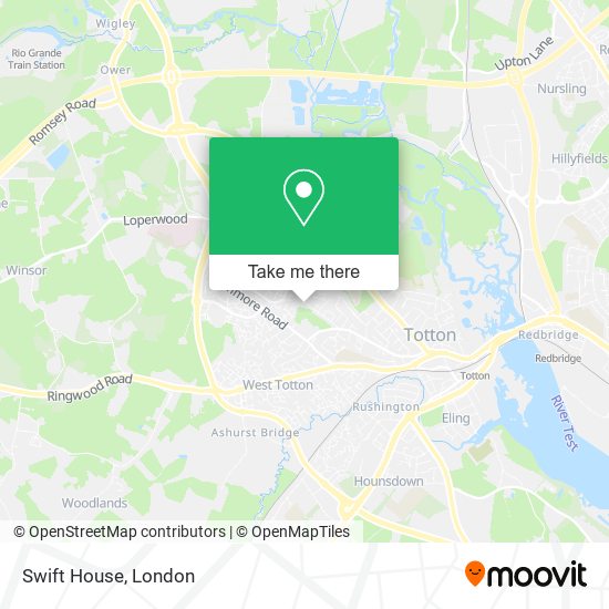 Swift House map