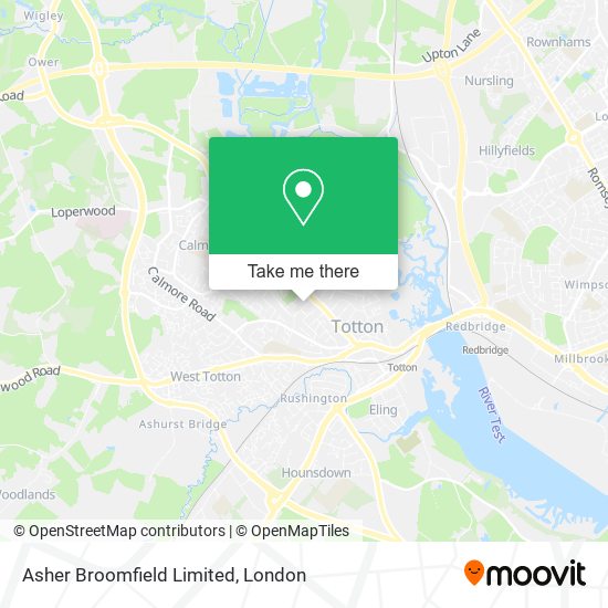 Asher Broomfield Limited map