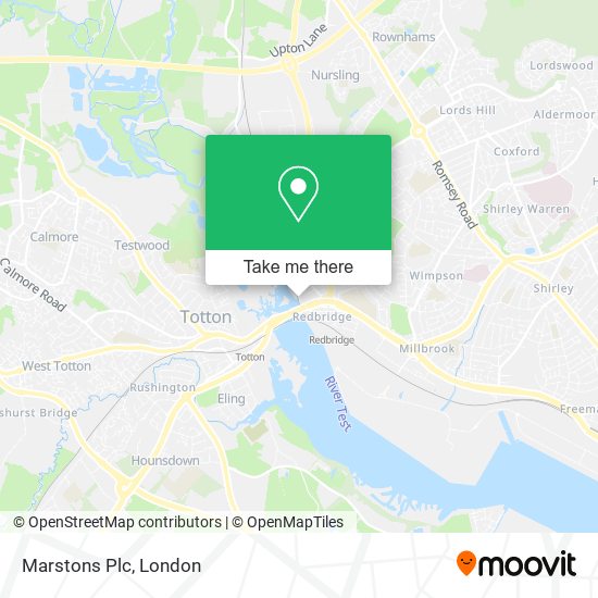 Marstons Plc map