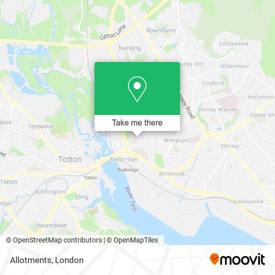 Allotments map