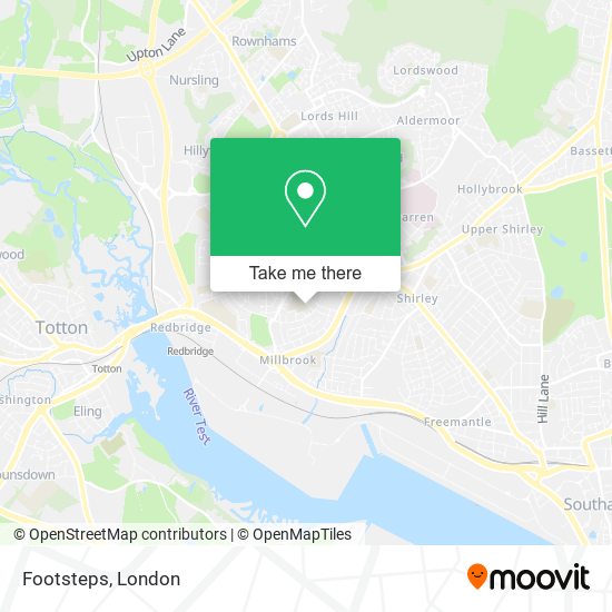 Footsteps map