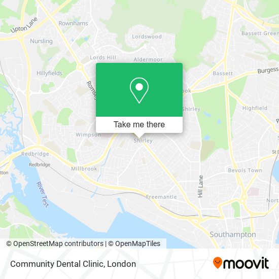 Community Dental Clinic map