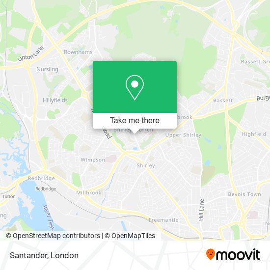 Santander map