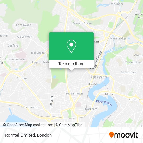 Romtel Limited map